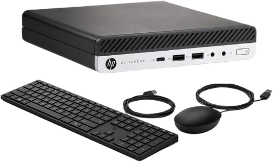HP EliteDesk 800 G5 Mini Intel Core i5-9500T 16GB RAM 512GB SSD Windows 11 Pro Desktop (Certified Pre-Owned)