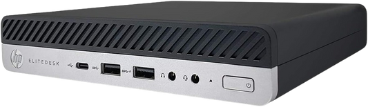 HP EliteDesk 800 G5 Mini Intel Core i5-9500T 16GB RAM 256GB SSD Windows 11 Pro Desktop (Certified Pre-Owned)