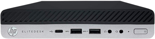 HP EliteDesk 800 G5 Mini Intel Core i5-9500T 16GB RAM 256GB SSD Windows 11 Pro Desktop (Certified Pre-Owned)