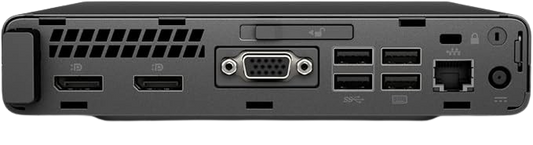 HP EliteDesk 800 G3 DM Intel Core i5-6500T 8GB RAM 256GB SSD Windows 10 Pro Desktop (Certified Pre-Owned)