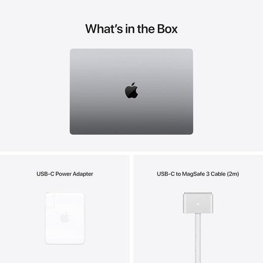 Apple 16-inch MacBook Pro: M1 Max Chip with 10-Core CPU and 32-Core GPU, 32GB RAM, 1TB SSD - Space Gray